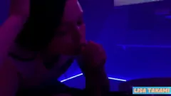Odtwórz 18-letnia drobna brunetka Lisa Takami w Intimate POV Lowjob Porno