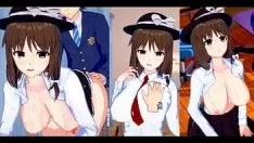 Oynat 【エロゲーコイカツ！】東方 宇佐見蓮子におっぱい揉みまくりh！3dcg巨乳アニメ動画(東方プロジェクト)【ヘンタイゲーム とうほう れんこ うさみ】